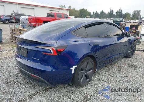 2024 Tesla Model 3 Long Range Dual Motor All-Wheel Drive из США, поврежденный, VIN 5YJ3E1EBXRF807252